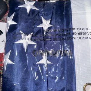 High quality USA flags for sale! Two available 3x5 bran new still in packaging